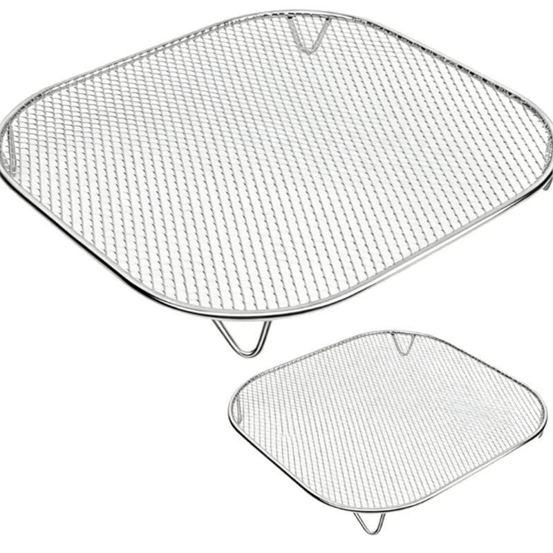 Long Lasting Use For Ninja Crispi Accessories- Stainless Steel Crisper Trays(2-Pack) For Ninja Crispi FN100 And For Ninja