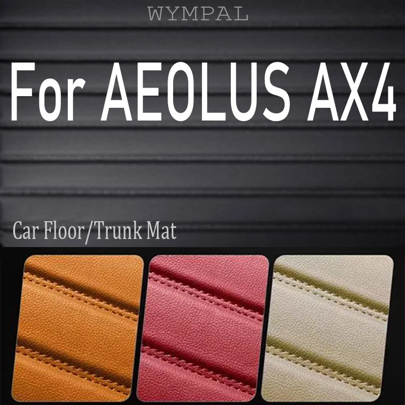 

Luxury For AEOLUS AX4 2017 2018 Car Floor Mats Custom Auto Foot Pads Automobile Carpet Cover Interior Accessories