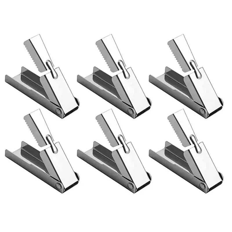 ABVJ-Crawfish Tail Removing Tool Kit, Stainless Steel Peelers, 6 Piece Set For Enhanced Seafood Prep