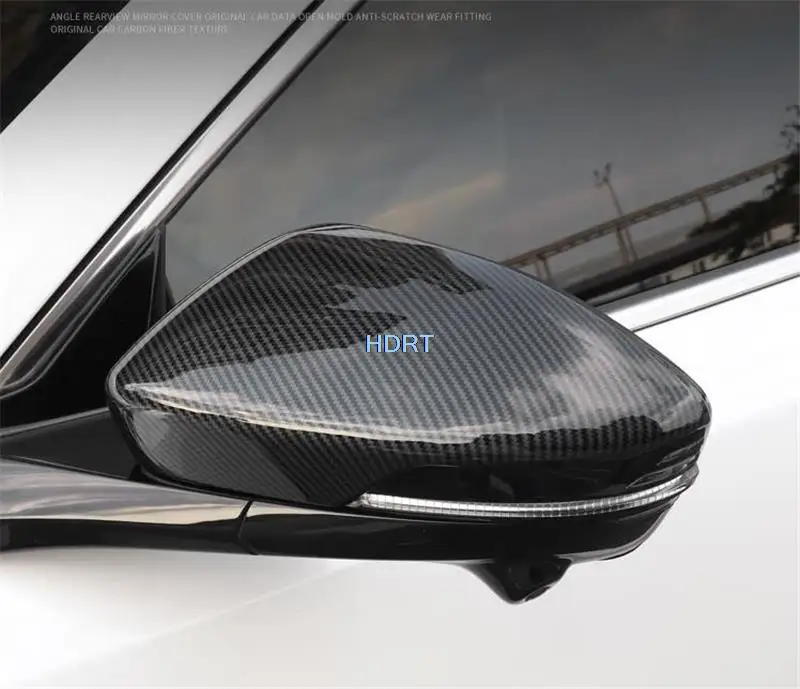 Auto Rear View Mirror Rain Eyebrow Cover SunShade Trim Frame Car Accessories Exterior Decoration For Changan Uni-k Unik 2021 +