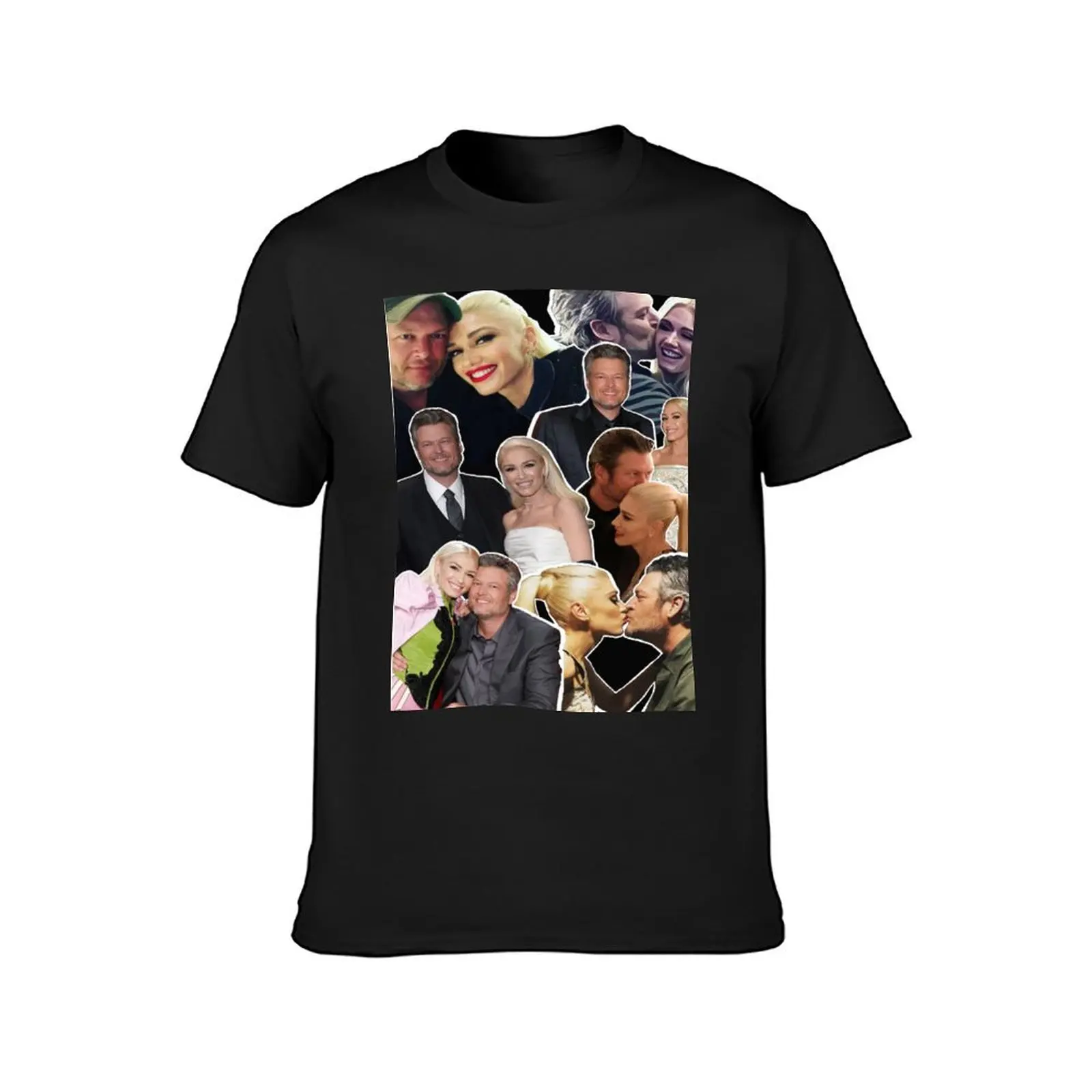 Blake Sheldon Gwen Stefani Couple Love Voice T-Shirt anime clothes heavyweights for a boy mens graphic t-shirts big and tall