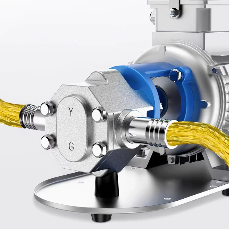 Self-priming Stainless Steel Oil Pump 220V380V Gear High Viscosity Pump