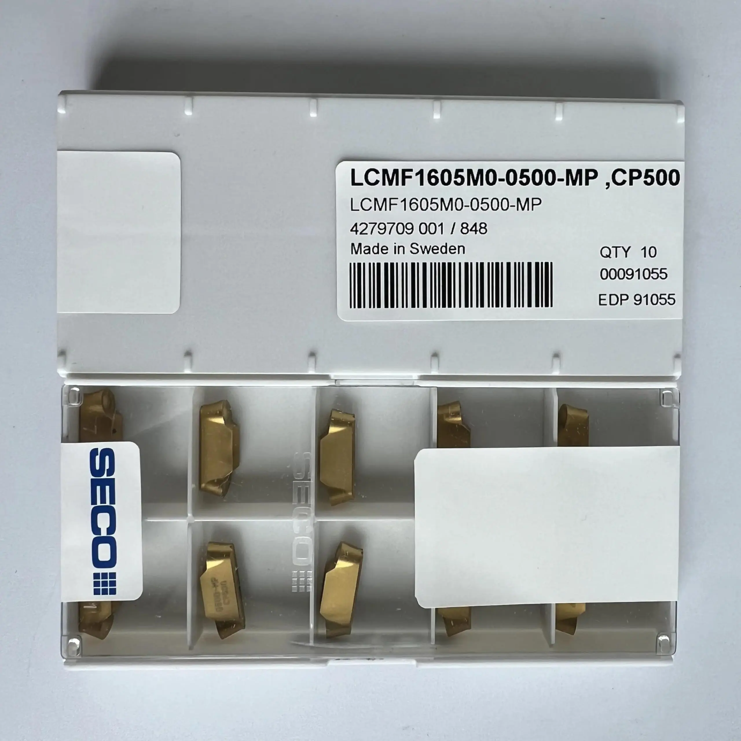 LCMF1605M0-0500-MP, CP500 /Original genuine CNC alloy blade 10 PCS