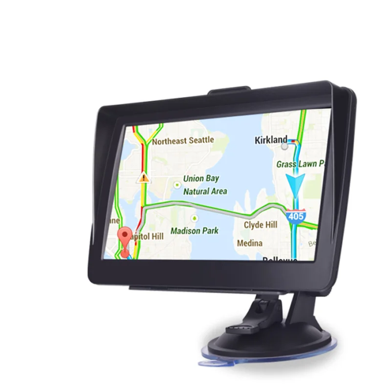 7 Inch Car GPS Navigator 8GB Portable Lifetime Map Update Spoken Turn-To-Turn Navigation System