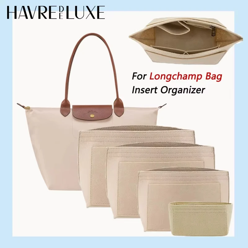 

Bag Organizer Insert for Longchamp Nylon Material Super Strong Fit Bag Support Handbag Liner Bags Accessories