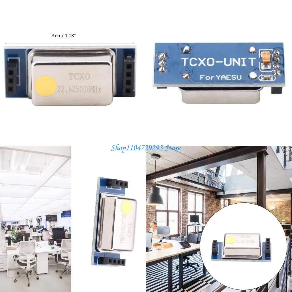 

Y2GD 0.5PPM Compensated Crystal Components FOR Yaesu FT-817/857/897 Compatible TCXO-9