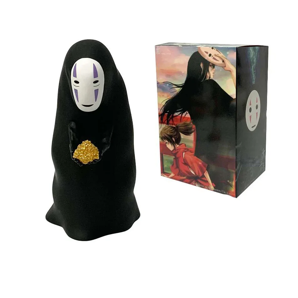 Spirited Away Charakter PVC-Actionfiguren-Set Gesichtsloser Männlicher Hayao Miyazaki Charakter Spielzeug Kindergeburtstags-Geschenk