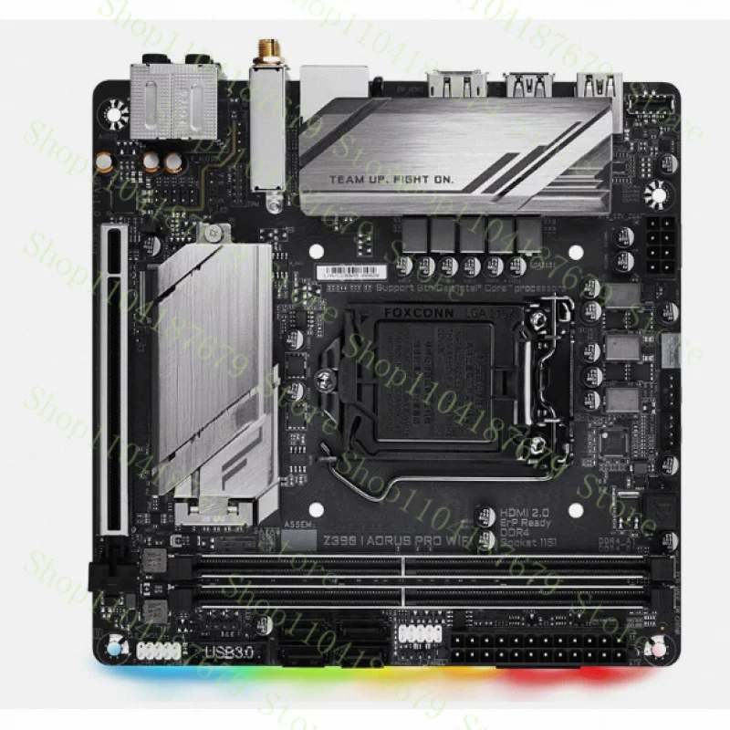++For Gigabyte Z390 I AORUS PRO WIFI LGA1151 DDR4 Mini-ITX Motherboard Tested