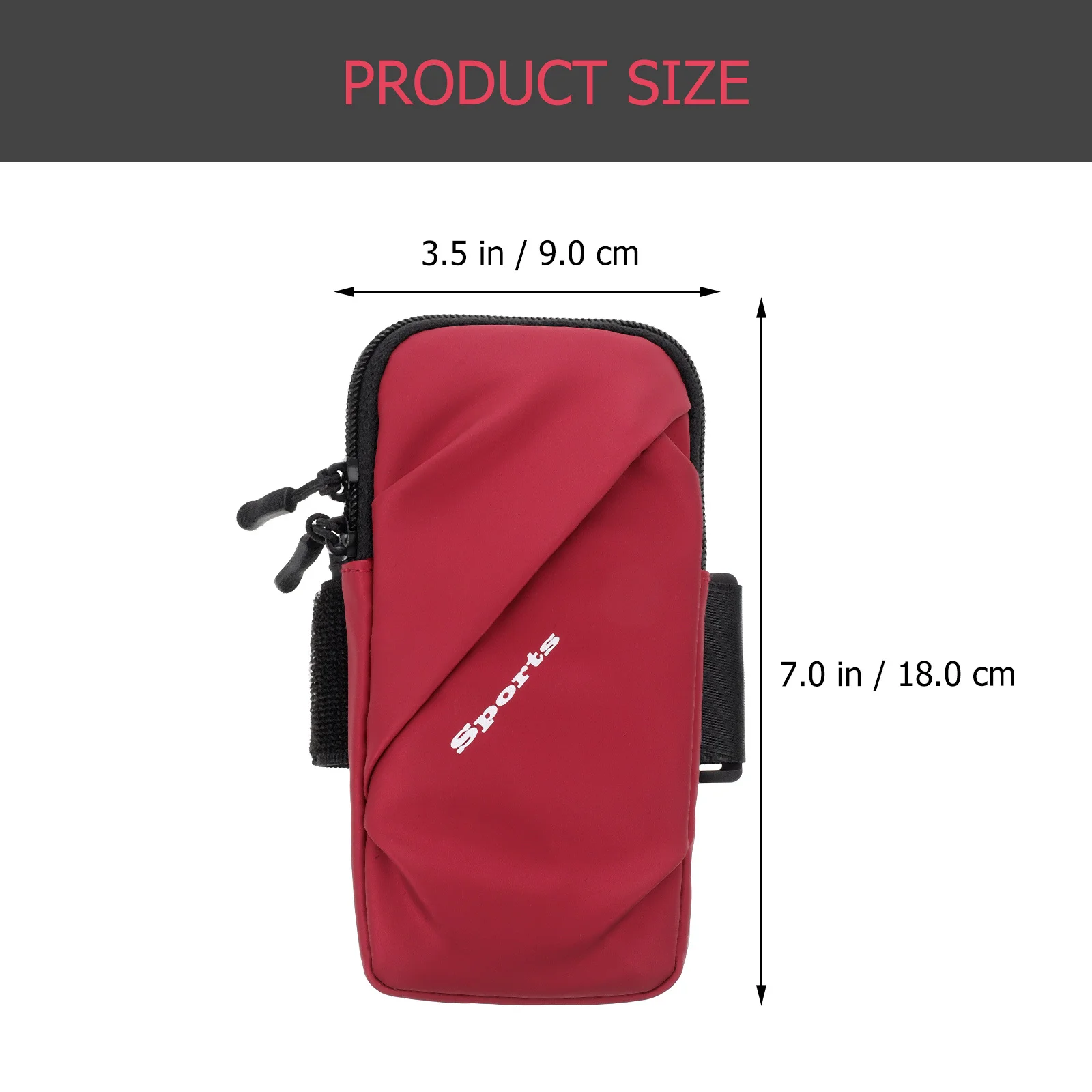 Running Armband Bag for Phone High Performance Elastic Arm Pouch Lightweight Waterproof Sports Cell Phone Holder