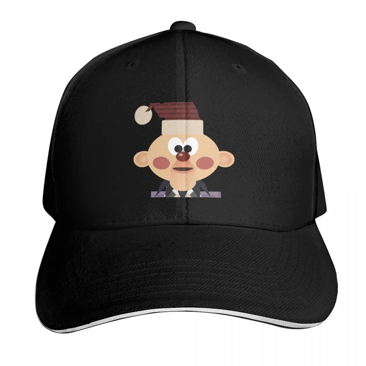 Misfits - Charlie in the Box Baseball Cap Snapback Flat Bill Strapback Dad Hat Six Panel Structured Crown