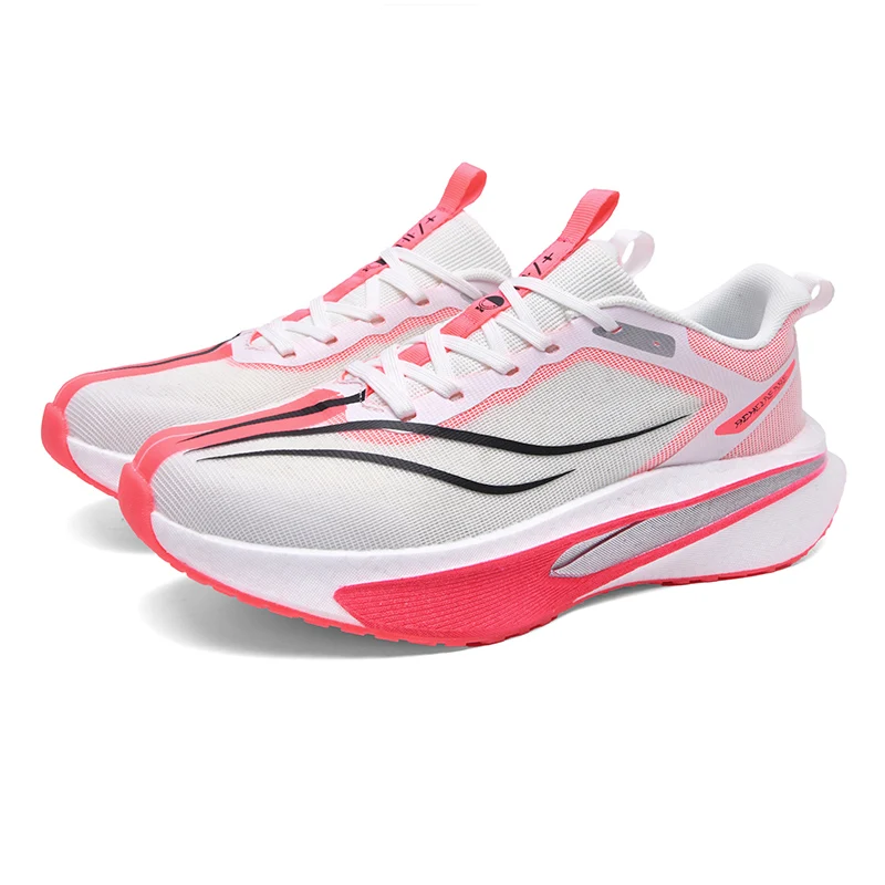 

Men's sports shoes, lightweight carbon plate racing running shoes, winter shock absorption, anti slip, wear-resistant, breathabl