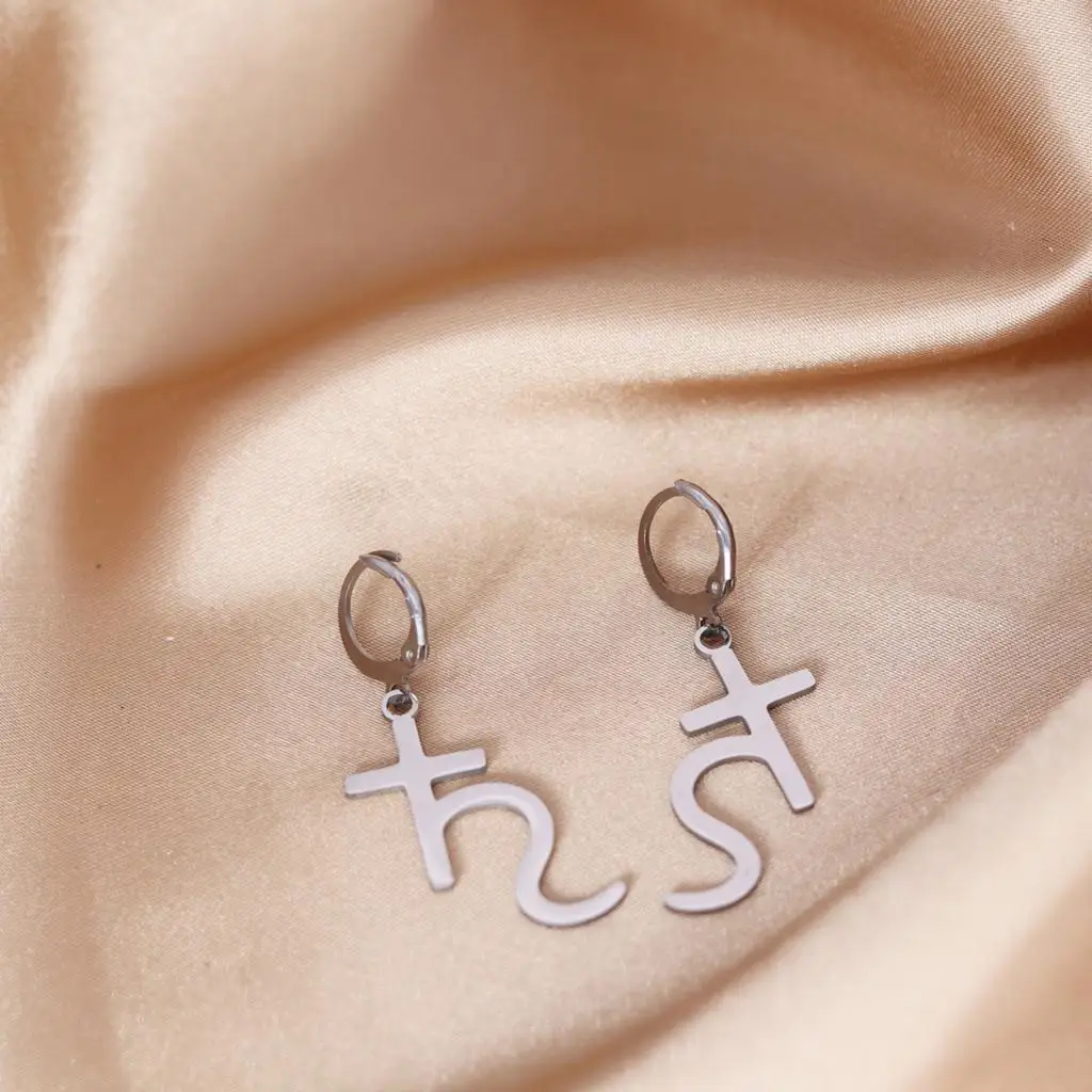 Cxwind simple laser carving Saturn Planet Gold Next Earrings  SATURN GOLD Earring GIFT for Her's fashion jewelry birthday gift.