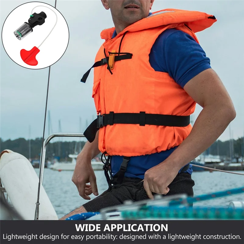 M11K-Inflatable Life Jacket Accessories 33G CO2 Cylinder Automatic Device Plastic Portable Safety