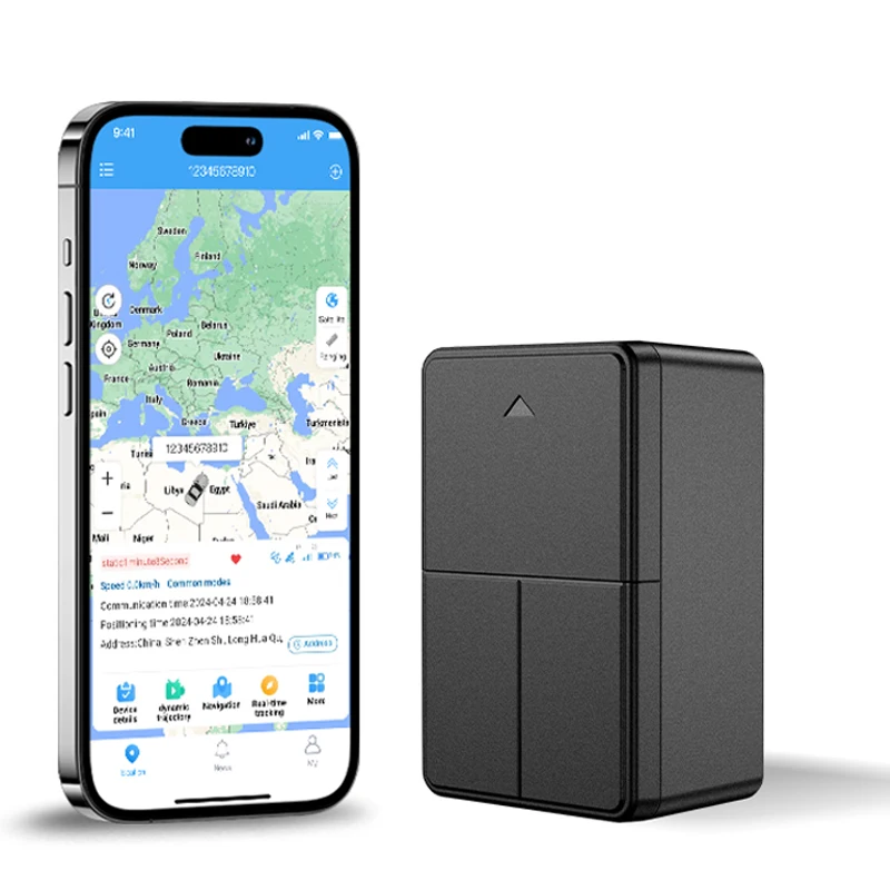 ZOOBII Q13 Mini Car Tracker 4800mAh 4G Dispositivo di localizzazione GPS wireless Sensore di temperatura GPS per auto magnetico GSM in tempo reale