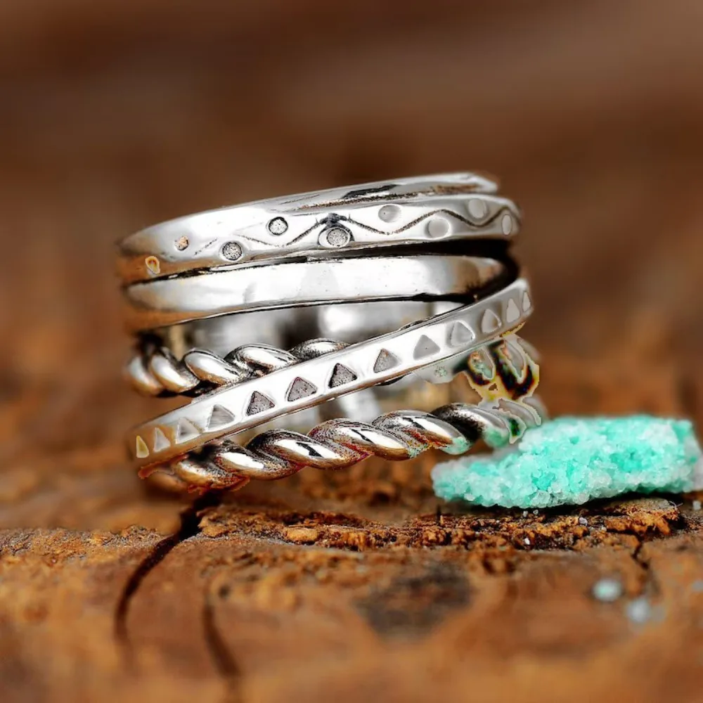 1pc Wide Faced Ladies Men's Daily Casual Party Fashion Ring Jewelry Girlfriend Love Gift Fashion Jewelry Valentine's Day Christmas Mother's Day Father's Day Gift Gift for Friend Wife Lover Lover Mother's Day Gift Essential Jewelry for Girls