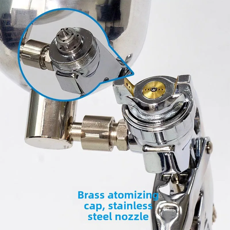 Taiwan Pneumatic Spray Gun 1.5mm Top Pot Small Spray Gun for Model Car Topcoat Special Wu-1191