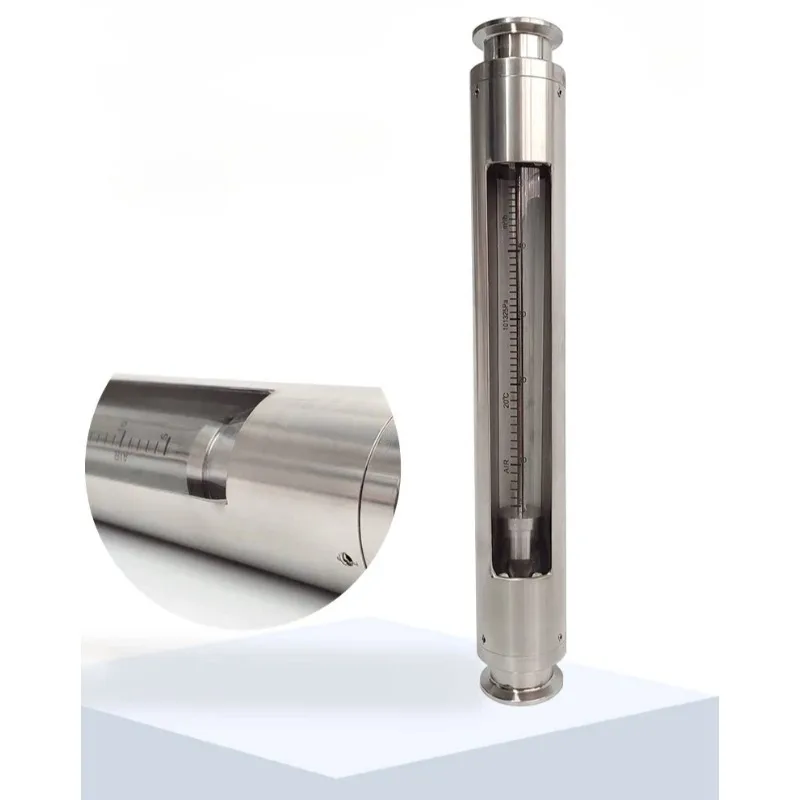 KG30S-25B Chuck Connected to Glass Rotor Flowmeter All Stainless Steel Water Treatment