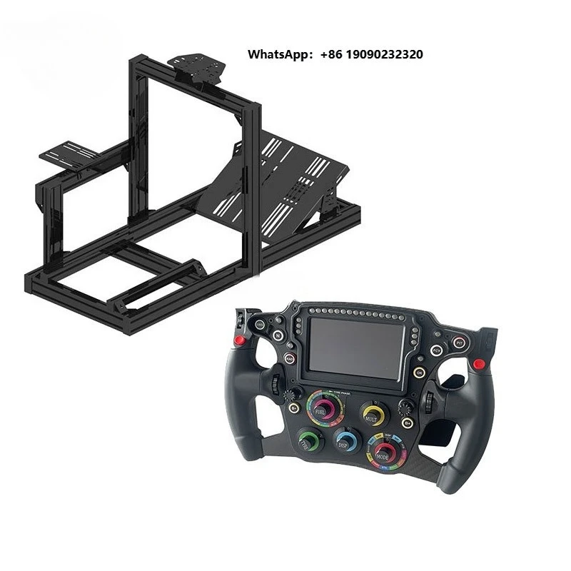High Performance Forged 3K Carbon Fiber Racing Steering Wheel with Custom Grip Handle for Extreme Temperature Conditions LYQ