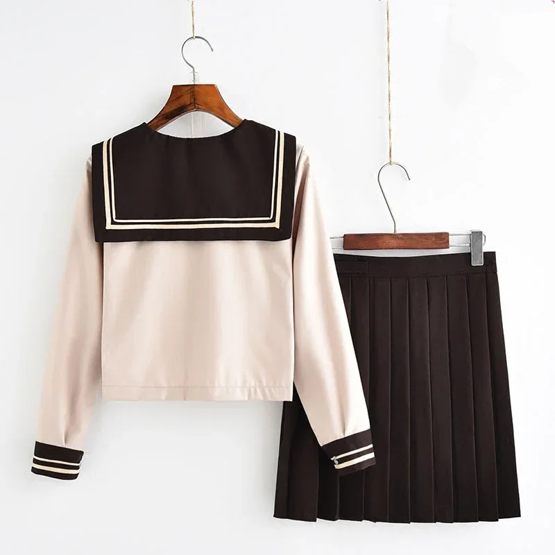 일본과 한국 학생 교복 JK 유니폼 애니메이션 코스프레 선원 유니폼 클래스 Cyanosis 유니폼 여성 패션 학교 소녀