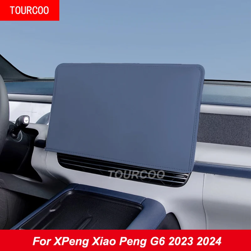

For XPeng Xiao Peng G6 2023 2024 Navigation Screen Protective Cover Car Interior Modification Accessories