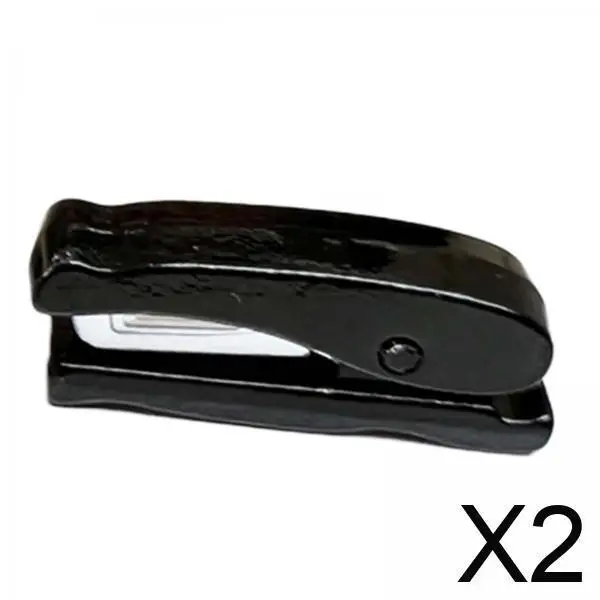 

2x Miniature Stapler Set for Dollhouse Decor, Adorable Home Furnishings