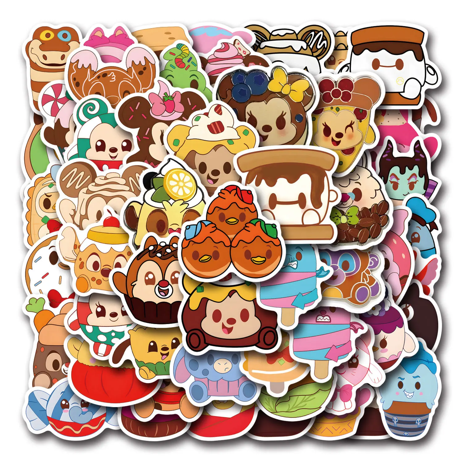 10/30/50PCS Munchlings Disney Cartoon Sticker DIY Phone Laptop Luggage Skateboard Graffiti Decals Fun forToy