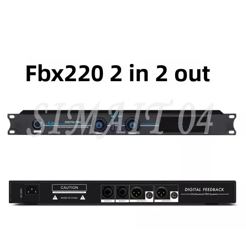 FBX220 Factory Direct Dual 2 Channel Feedback Suppressor and Professional Digital Audio Sound Processor