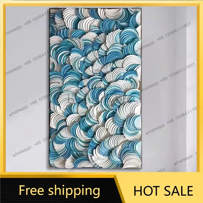 LJY modern light luxury abstract object living room sofa background decorative painting entrance