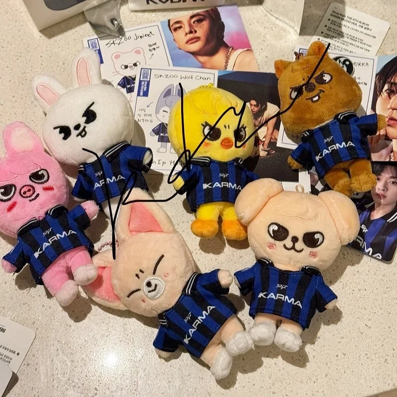 

SKZOO Karma Plush Keychain Evil Emotion Style Toy Seoul FM Week Cloak Doll Magic School Kid Birthday Gift