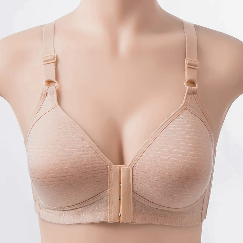 Verstellbarer BH mit Riemen für Mädchen, vorne zu öffnender Still-BH für die Zeit nach der Geburt, BH für Damen ohne Bügel, formt die Brust, erhältlich in großen Größen, traditioneller Damen-BH.