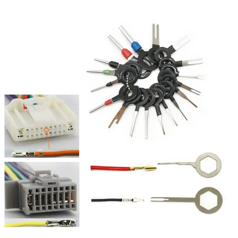 Electrical Terminal Removal Auto Wire Connector Pin Extractor Release Puller Suitable for Various Household Devices