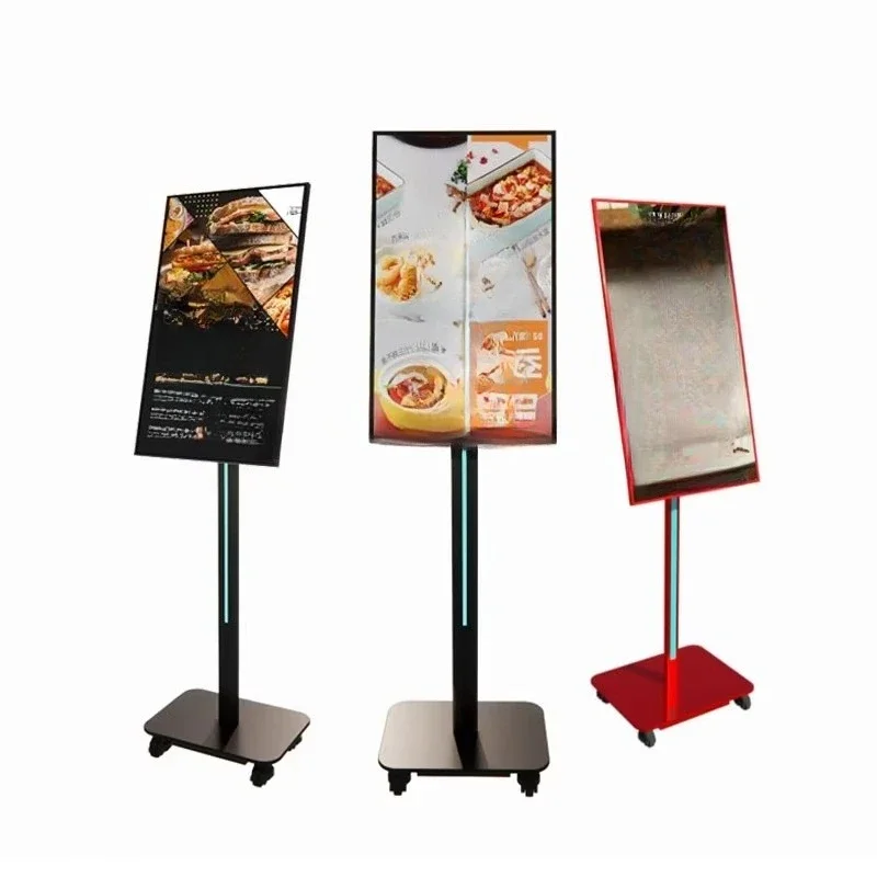 

Advertising Equipment 32-inch Floor-mounted Interactive LCD Information Touchscreen Digital Signage And Indoor Display