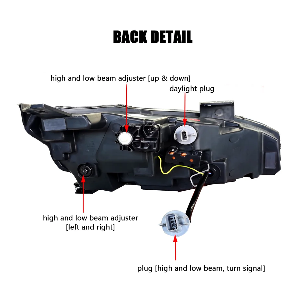 Si Type R Headlamp RGB Headlamp for Honda Civic 10th Generation Sedan Hatchback 2016-2021