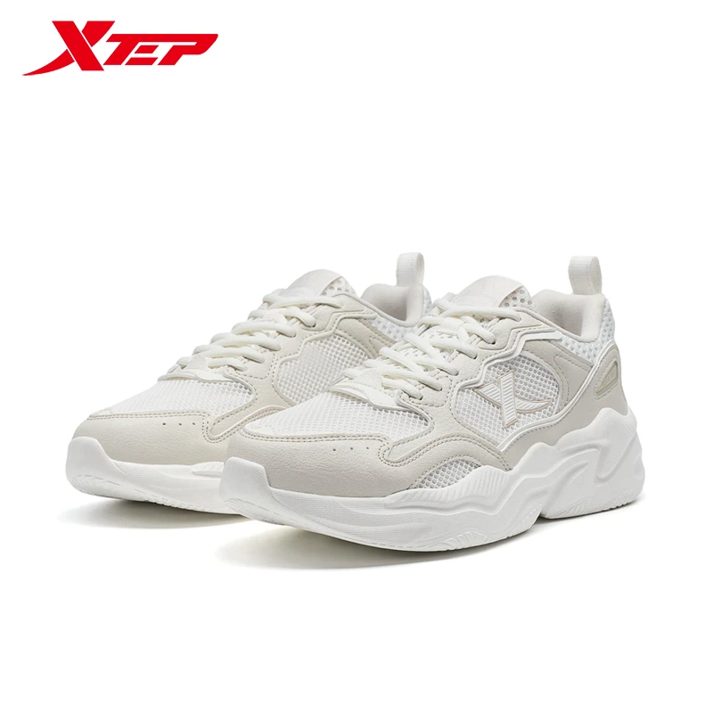 Xtep Sports Shoes For Women 2024 Autumn Fashion Comfortable Casual Shoes Increase Durability Leisure Outdoor Shoes 876318320020