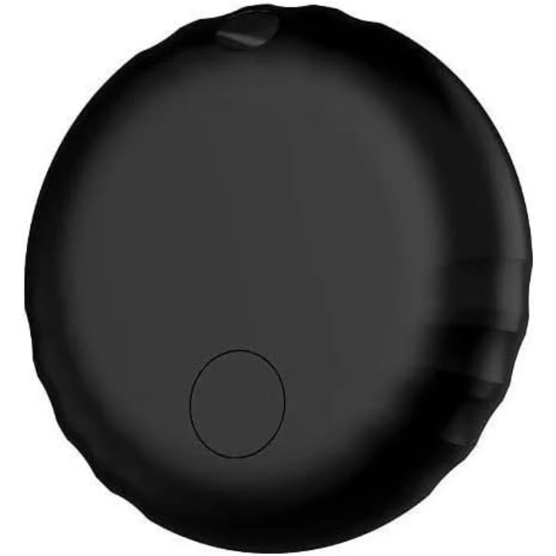 

GPS Tracker, No Monthly Fee, Works with Apple Find My (iOS Only), Replaceable Coin Battery, IP 67 Water Proof) (Black)