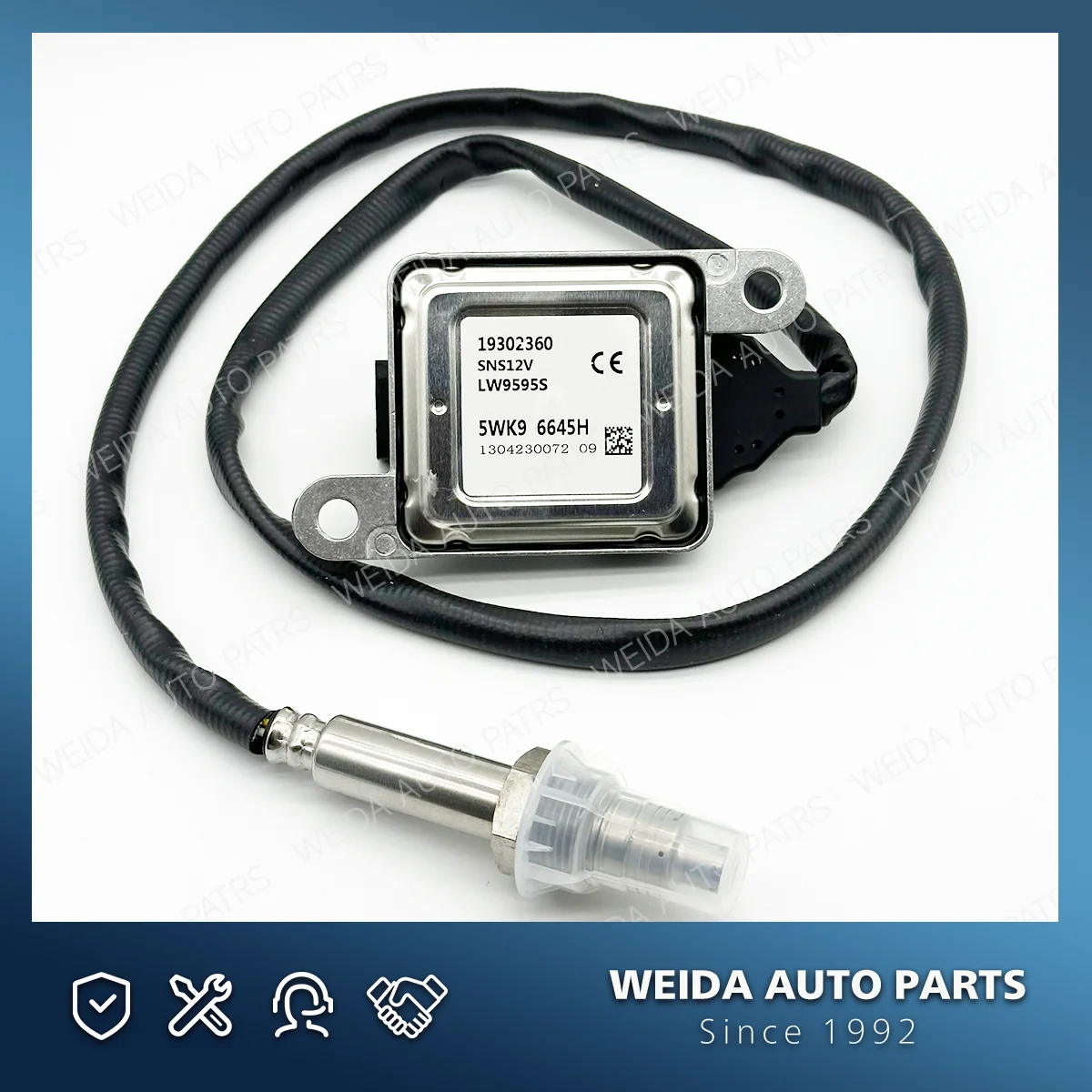 

Датчик NOx (нижний расположенный) 19302360 5WK9 6645H 5WK96645H для GMC Savana Sierra 2500 3500 4500 HD 2015 6.6L DIESEL