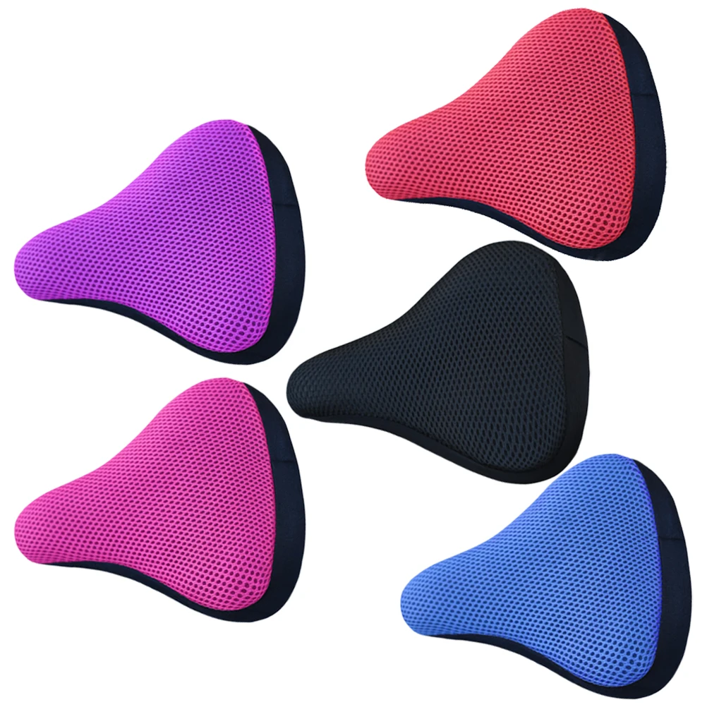 

5Pcs Bike Seats Cushion Breathable Comfortable Cycling Supply for Racing Elastic Design