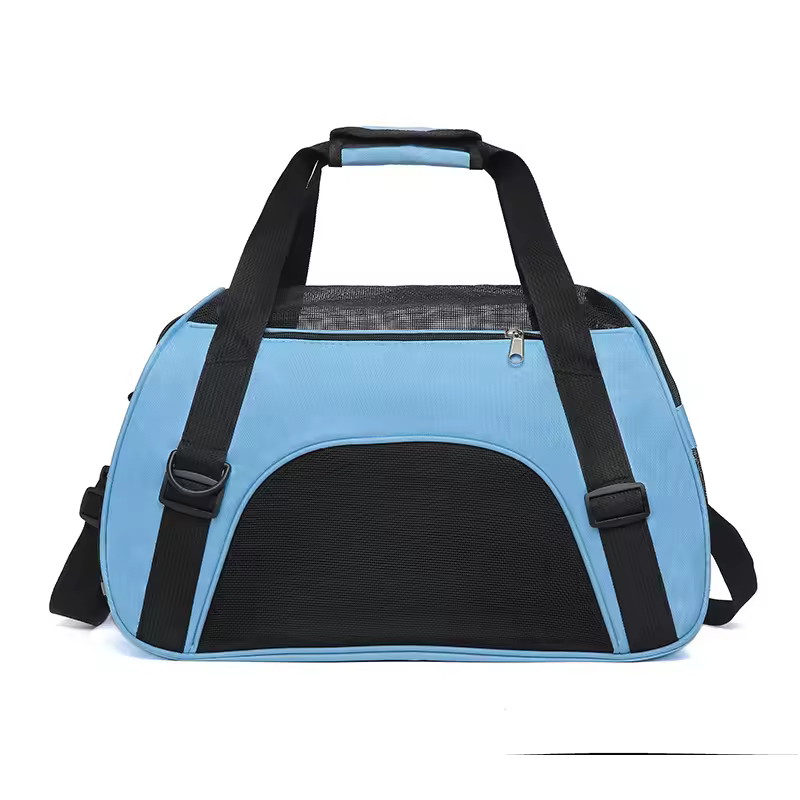 Cat Bags Soft-Sided Portable Cat Carrier Mesh Breathable Carrier Bags for Cats Comfort Foldable Handbag Pet Transport Bag