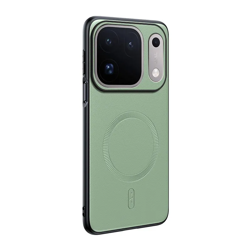 Für OPPO Find X10 Pro Max: Magnetische Schutzhülle aus Leder, Anti-Fingerabdruck, rutschfest, aus PC+TPU. – Detail 3