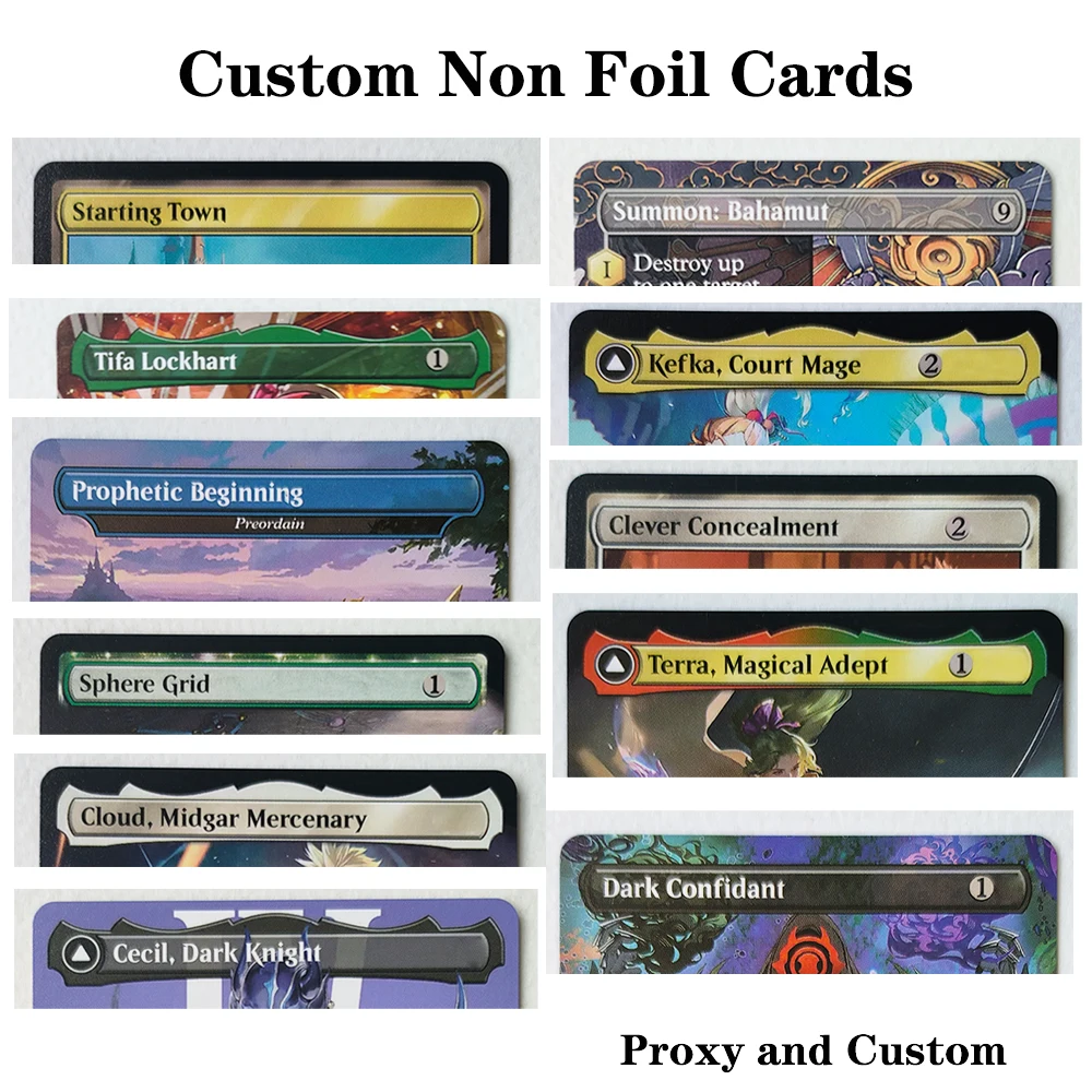 ProxyFF Magical Cards: The Ultimate Guide to Custom Cloud Midgar Mercenary and Lightning Collectibles