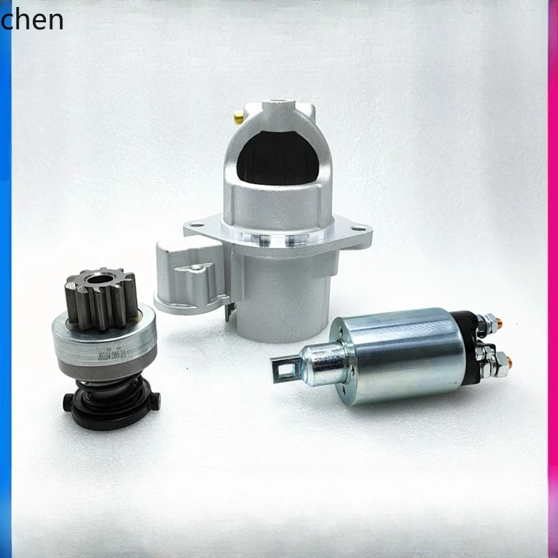 

HXL Engine Starter Accessories Motor Head Front Cover Gear Flywheel Magnetic Switch 12v/24v