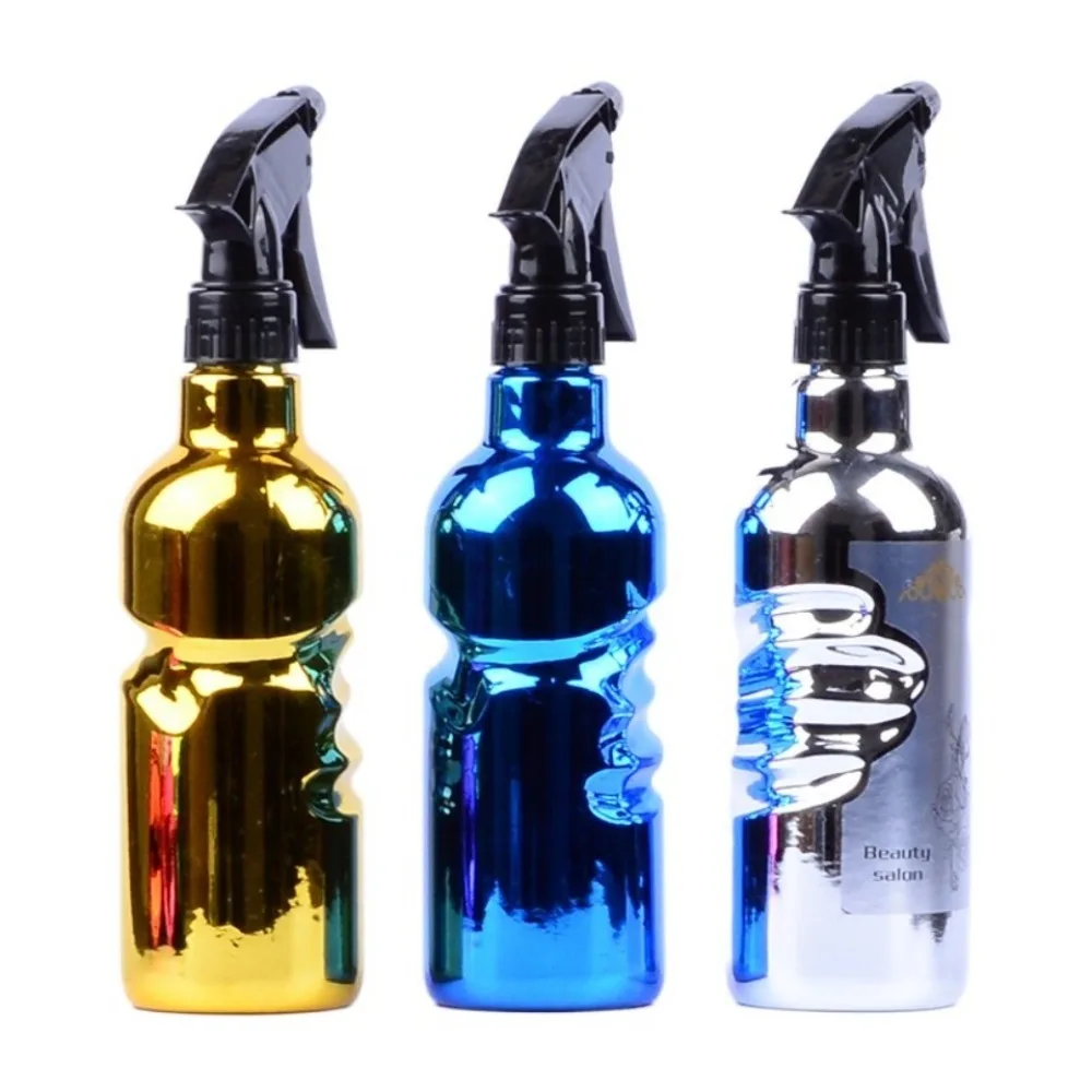 450ML Plating Barber Hairdressing Spray Bottle Palm Shape Bottle Body Styling Tools Hair Cleaning Moisturizing Accessories