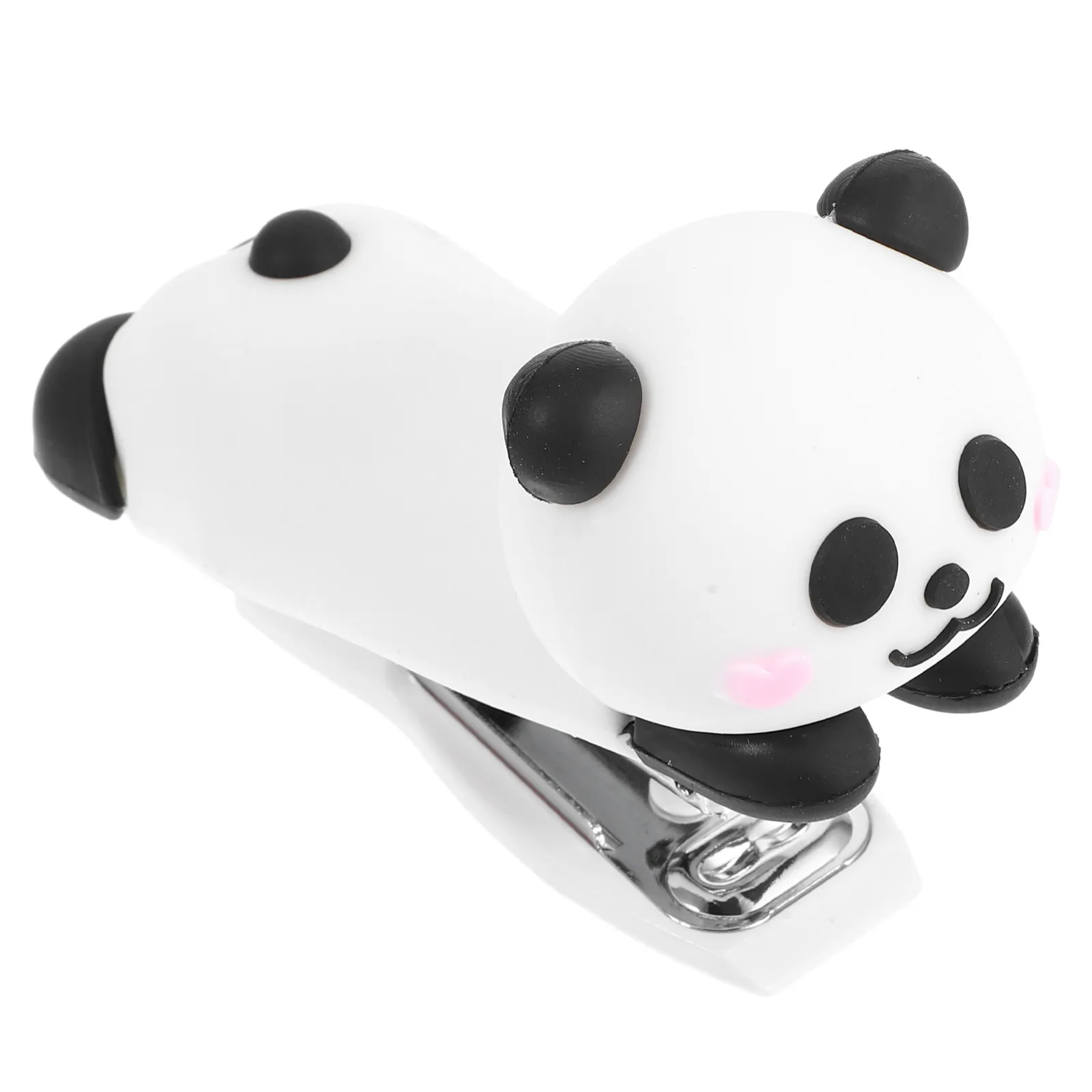 

Adorable Panda Shaped Stapler Mini Size Holds 20 Sheets Efficient Manual Stapler for School Study Office Craft Projects