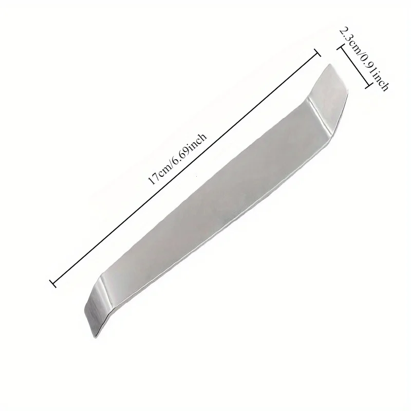 1/2Pcs Stainless Steel Scraper Set Ultra Sharp Scrapers for Removing Residue From Steel Aluminum and More