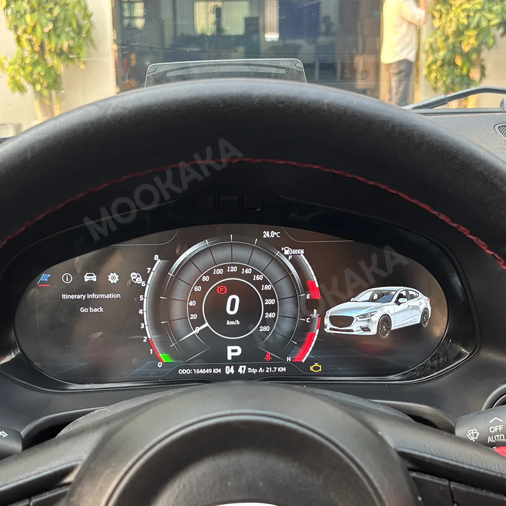 Digital Dashboard For Mazda3 Axela 2014 2015 2016 2017 2018 2019 Car Cluster LCD Meter Virtual Cockpit Digital Instrument Panel