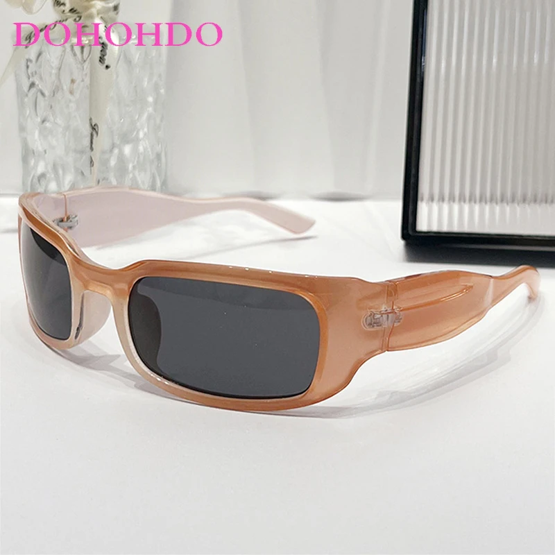 

Fashion Trending Luxury Brand Design Square Sunglasses For Women Men Y2K Outdoors Sports Goggles Glasses UV400 Lentes De Sol