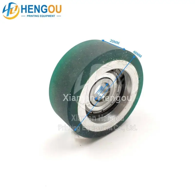 عجلة ورق KBA 48x10x20 مللي متر عجلة طباعة KBA عجلة مطاطية عالية الجودة