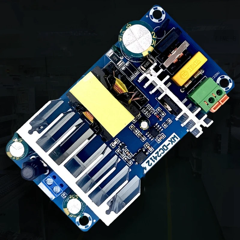 โมดูลแหล่งจ่ายไฟ AC 110V 220V ถึง DC 24V 6A AC-DC Switching Power Supply Board โมดูล