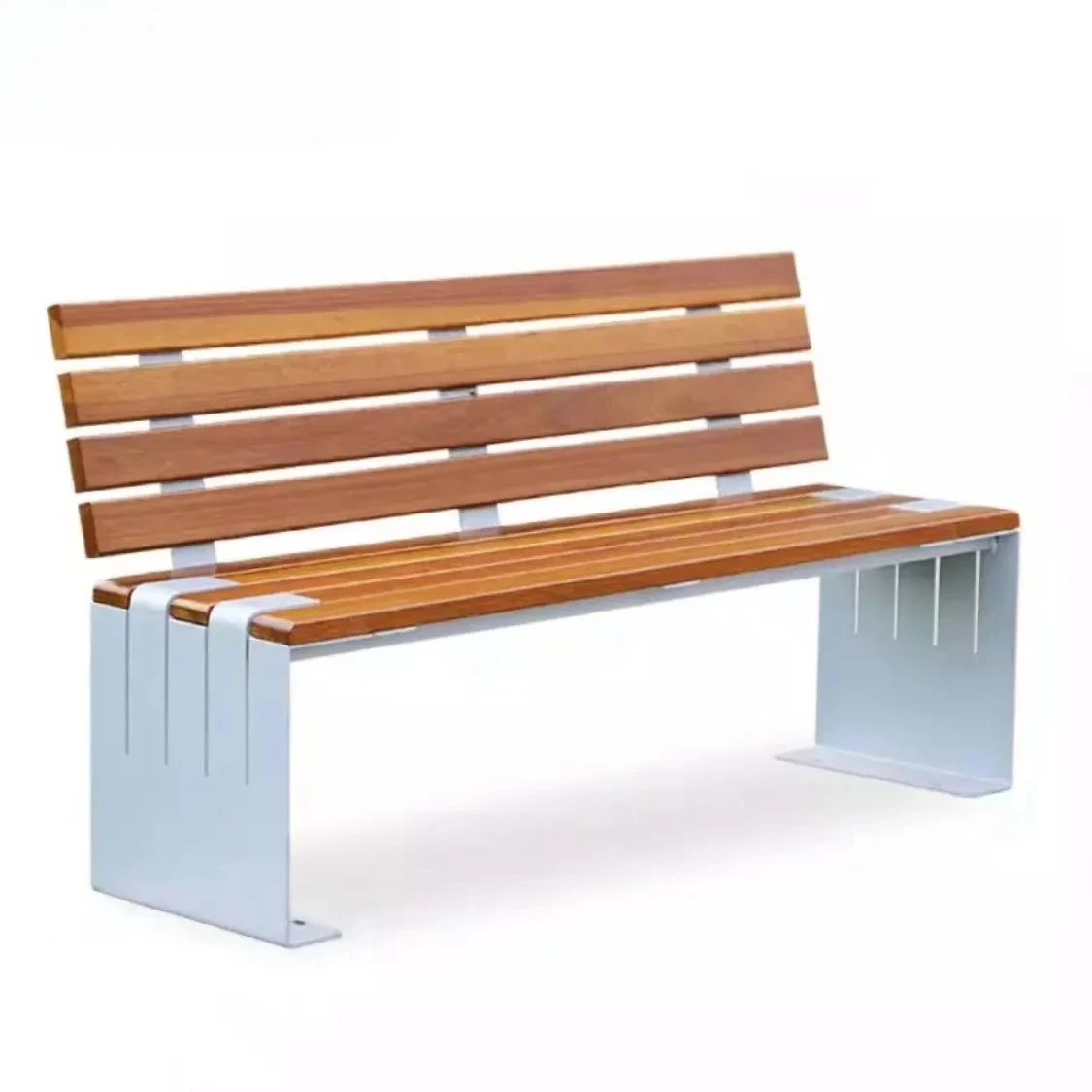 

Modern Street Long Benches Heavy Duty Outdoor Waiting Bench Patio Furniture Customizable park