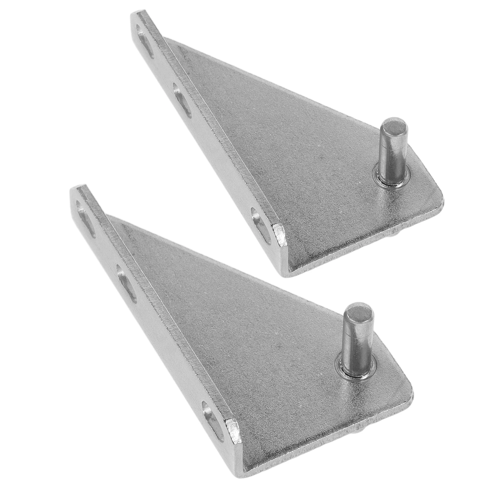 

2Pcs Refrigerator Door Hinges Stainless Steel Heavy Duty Hardware Parts Accessories Fridge Freezer Doors Replacement Smooth